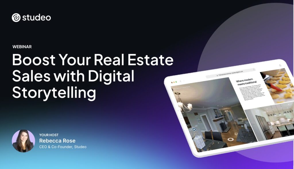 Boost real estate sales webinar
